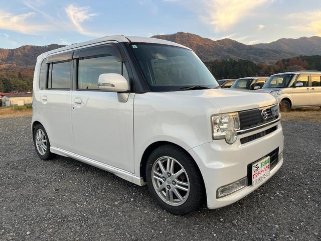 ムーヴコンテ カスタム　Ｘ　ローダウン　スマートキー　バックカメラ　ＥＴＣ　ＡＢＳ　ベンチシート　盗難防止システム　冬タイヤ装着（3枚目）