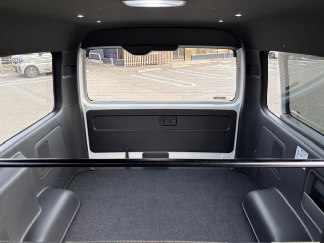 ハイエースバン スーパーGL ダークプライムII トヨタセフティーS モデリスタエアロ ディーゼルターボ パノラマカメラ デジタルインナーミラー 両側パワースライドドア モデリスタLEDカーゴライト ハーフレザーシート(22枚目)