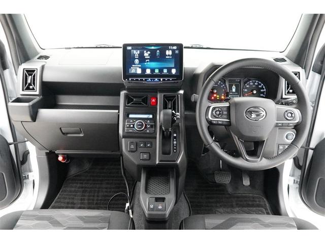 タフト Ｇ　ダーククロムベンチャー　誤発進抑制機能　オートクルーズ　フルタイム４ＷＤ　横滑り防止　スカイルーフ　アイドリングストップ車　ＥＴＣ　インテリキー　エアバック　盗難防止装置　オートエアコン　ＬＥＤヘッドライト　ＡＢＳ（4枚目）