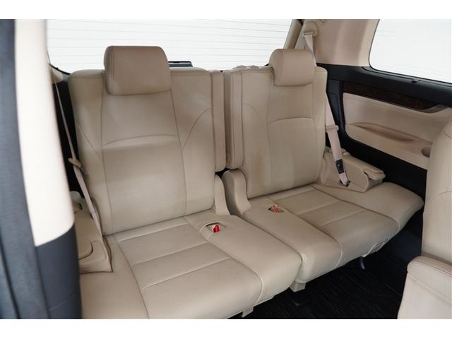 アルファードハイブリッド G Fパッケージ Bモニター エアロ オートクルーズコントロール 地デジ オートエアコン ドライブレコーダー 電動シート ABS エアバッグ ETC キーレス 盗難防止装置 メモリーナビ 横滑防止 3列シート アルミ(11枚目)