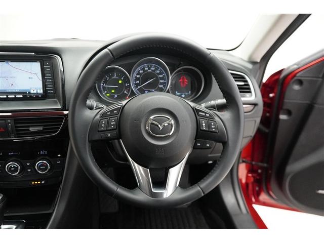 アテンザセダン XD Lパッケージ DVD再生機能 アクティブクルーズコントロール 黒革シート 地デジ 電動シート オートエアコン アルミホイール ETC ワンオーナー車 助手席エアバッグ メモリーナビ 盗難防止システム ナビTV(14枚目)