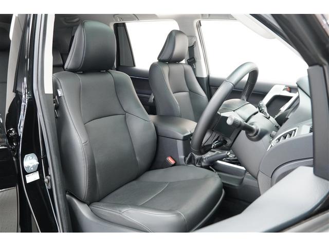 ランドクルーザープラド TX Lパッケージ・ブラックエディション TSS 盗難防止システム 本革シート ABS クルコン LEDライト パワーウィンドウ パワステ フルタイム4WD アルミホイール エアバッグ 電動パワーシート キーレス ガラスルーフ バックモニター(6枚目)