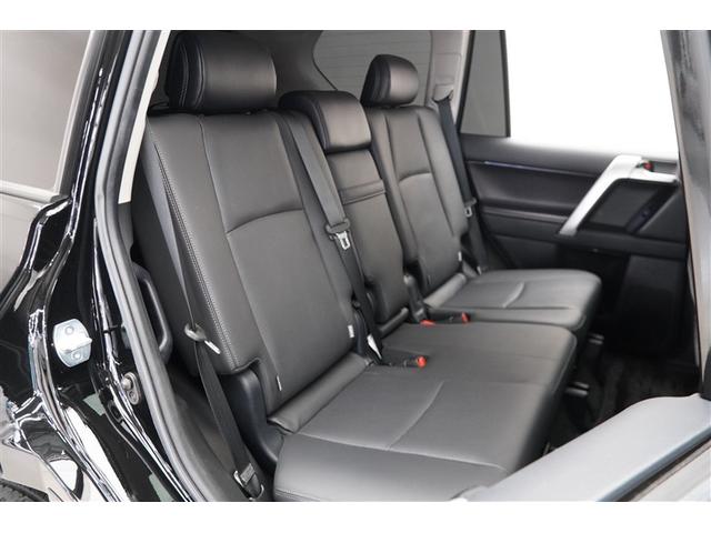 ランドクルーザープラド TX Lパッケージ・ブラックエディション TSS 盗難防止システム 本革シート ABS クルコン LEDライト パワーウィンドウ パワステ フルタイム4WD アルミホイール エアバッグ 電動パワーシート キーレス ガラスルーフ バックモニター(7枚目)