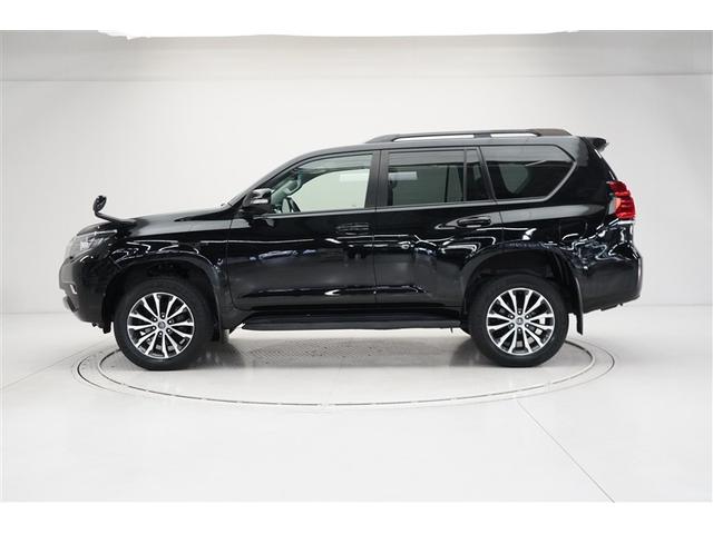 ランドクルーザープラド ＴＸ　Ｌパッケージ　ドラレコ付き　軽減ブレーキ　ＡＣ　ム－ンル－フ　助手席エアバック　ワンオナ　ＤＶＤ再生機能　横滑り防止機能　ＬＥＤランプ　地デジＴＶ　オートクルーズ　Ｓキー　キーレスエントリー　レザー　ＥＴＣ装備（3枚目）