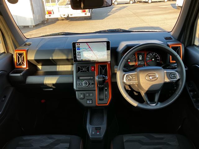 タフト Ｇターボ　純正９型ナビ　全周囲カメラ　フルセグＴＶ　Ｂｌｕｅｔｏｏｔｈ　ＣＤ　ＤＶＤ　衝突被害軽減システム　レーンアシスト　サンルーフ　ドライブレコーダー　ＥＴＣ　　ＬＥＤヘッドライト　コーナーセンサー　ＡＷ（4枚目）