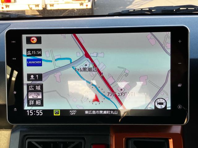 タフト Ｇターボ　純正９型ナビ　全周囲カメラ　フルセグＴＶ　Ｂｌｕｅｔｏｏｔｈ　ＣＤ　ＤＶＤ　衝突被害軽減システム　レーンアシスト　サンルーフ　ドライブレコーダー　ＥＴＣ　　ＬＥＤヘッドライト　コーナーセンサー　ＡＷ（9枚目）