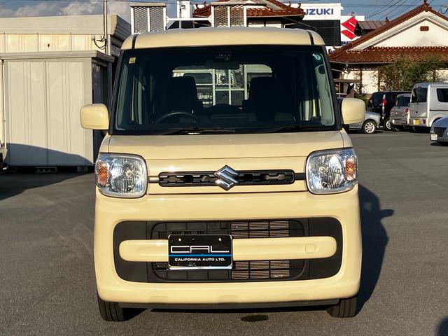 スペーシア ハイブリッドＧ　ワンオーナー　衝突被害軽減システム　レーンアシスト　ＣＤ　ＵＳＢ　ミュージックプレイヤー接続可　バックソナー　スマートキー　電動格納ミラー　両側スライドドア　オートエアコン　アイドリングストップ（2枚目）