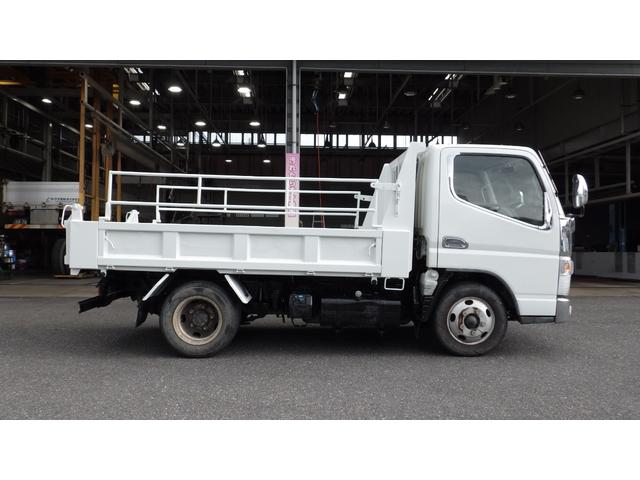 キャンター 3t ダンプ 全低床 メッキパーツ コボレン枠付 5速MT(4枚目)