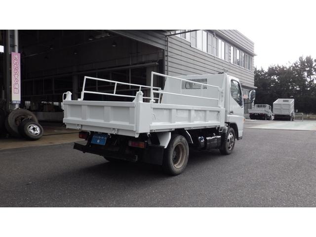 キャンター 3t ダンプ 全低床 メッキパーツ コボレン枠付 5速MT(8枚目)