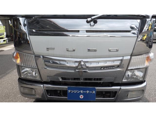 キャンター 3t ダンプ 全低床 メッキパーツ コボレン枠付 5速MT(23枚目)