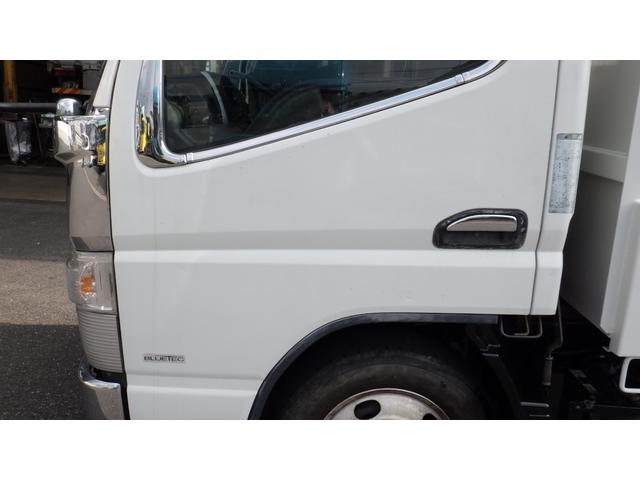 キャンター 3t ダンプ 全低床 メッキパーツ コボレン枠付 5速MT(27枚目)