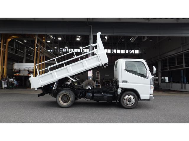 キャンター 3t ダンプ 全低床 メッキパーツ コボレン枠付 5速MT(44枚目)
