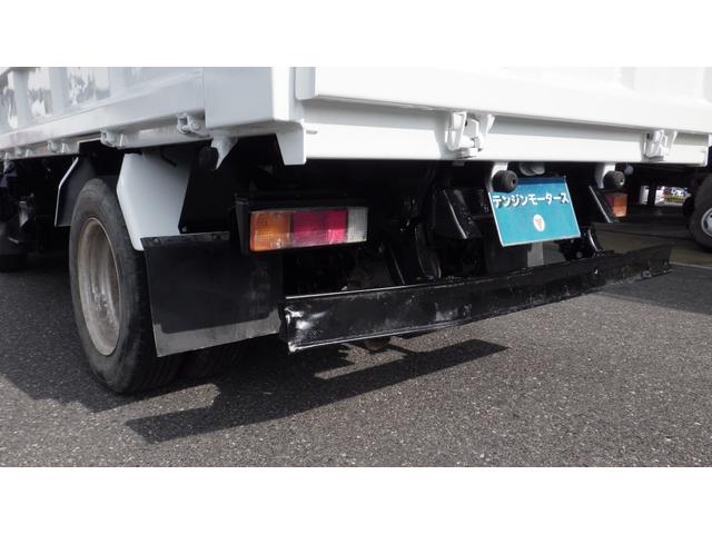 キャンター 3t ダンプ 全低床 メッキパーツ コボレン枠付 5速MT(59枚目)