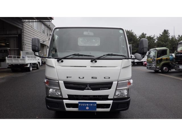 キャンター 3t ダンプ 全低床 コボレン枠付 5速マニュアル ETC(2枚目)