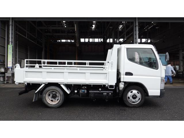 キャンター 3t ダンプ 全低床 コボレン枠付 5速マニュアル ETC(4枚目)