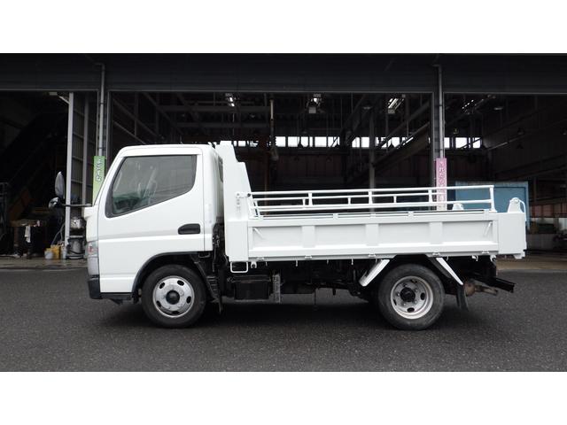 キャンター 3t ダンプ 全低床 コボレン枠付 5速マニュアル ETC(5枚目)