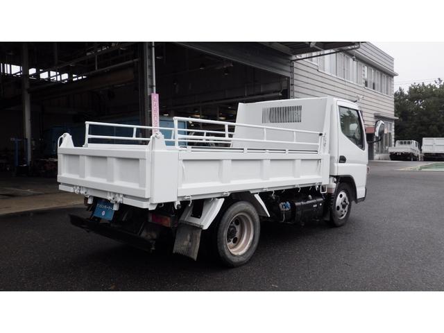 キャンター 3t ダンプ 全低床 コボレン枠付 5速マニュアル ETC(8枚目)