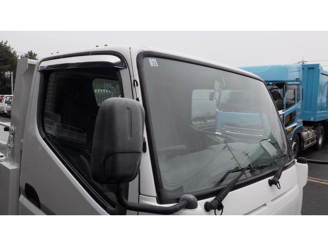 キャンター 3t ダンプ 全低床 コボレン枠付 5速マニュアル ETC(24枚目)