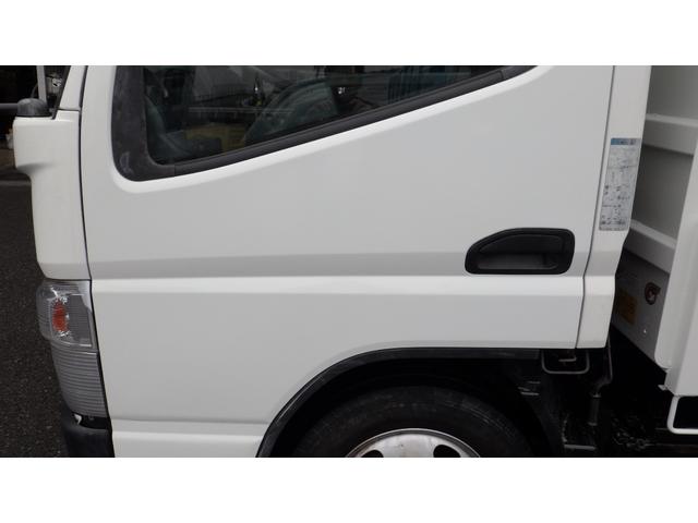 キャンター 3t ダンプ 全低床 コボレン枠付 5速マニュアル ETC(27枚目)