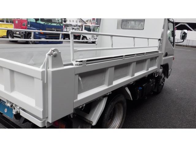 キャンター 3t ダンプ 全低床 コボレン枠付 5速マニュアル ETC(30枚目)