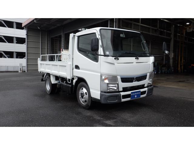 キャンター 　３ｔ　ダンプ　全低床　コボレン枠付　マニュアル５速（6枚目）