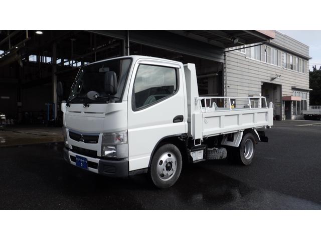 キャンター 　３ｔ　ダンプ　全低床　コボレン枠付　マニュアル５速（7枚目）