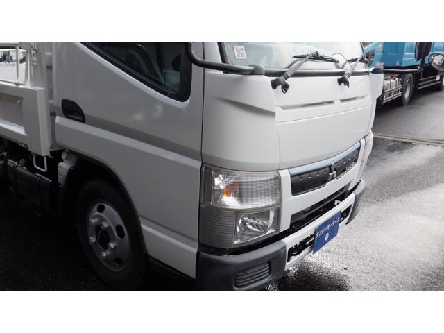 キャンター 　３ｔ　ダンプ　全低床　コボレン枠付　マニュアル５速（21枚目）