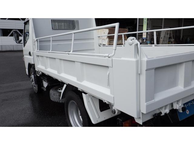キャンター 　３ｔ　ダンプ　全低床　コボレン枠付　マニュアル５速（32枚目）