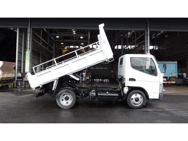 キャンター 　３ｔ　ダンプ　全低床　コボレン枠付　マニュアル５速（45枚目）