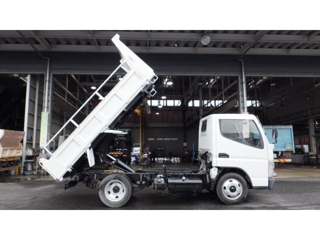 キャンター 　３ｔ　ダンプ　全低床　コボレン枠付　マニュアル５速（46枚目）