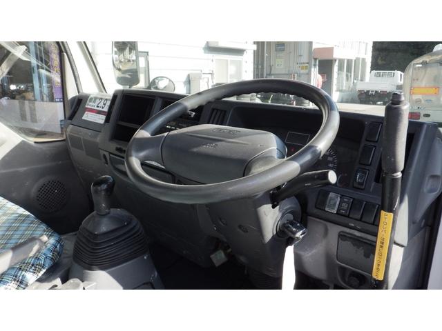 エルフトラック 3t 新明和製アームロール 4立米コンテナ付 予備検付(〜8年1月16日) マニュアル6速 ETC(15枚目)