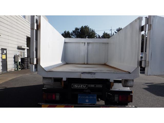 エルフトラック 3t 新明和製アームロール 4立米コンテナ付 予備検付(〜8年1月16日) マニュアル6速 ETC(18枚目)