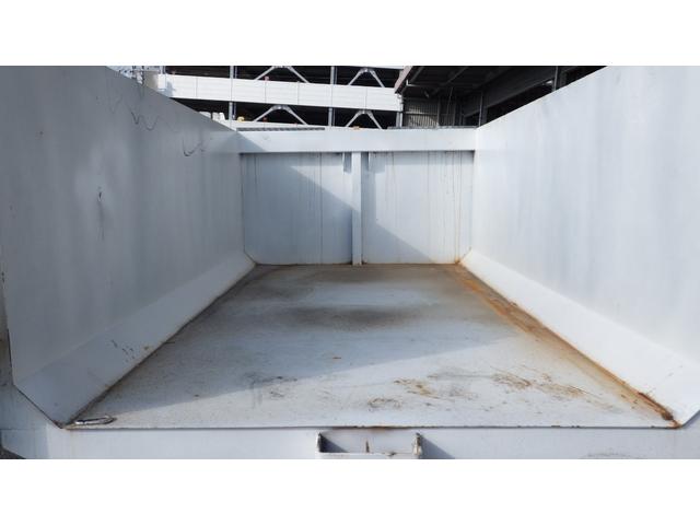 エルフトラック 3t 新明和製アームロール 4立米コンテナ付 予備検付(〜8年1月16日) マニュアル6速 ETC(34枚目)