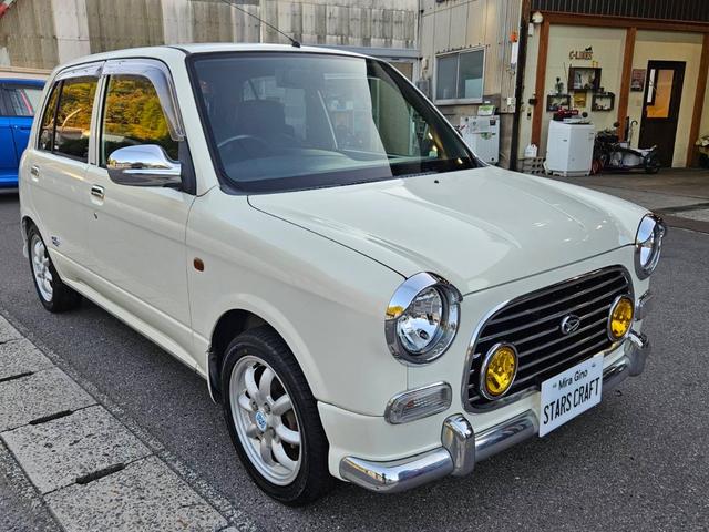 ミラジーノ ミニライトスペシャル　タイミングベルト＆ウォーターポンプ交換　新品ブラック革調シートカバー　新品国産タイヤ４本交換　ミニライトアルミ　ヘッドライトバイザー　フォグ　キーレス　フル装備　走行６８５００キロ　ルームクリーニング（3枚目）