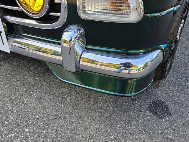 ミラジーノ ミニライトスペシャル　後期型　走行距離３１０００キロ　タイミングベルト＆ウォーターポンプ交換　純正レザー調黒シート　フォグ　Ｆリップ付　黒１４インチアルミ　国産タイヤ４本交換　ウッド調パネル　ウッドコンビハンドル　キーレス（31枚目）