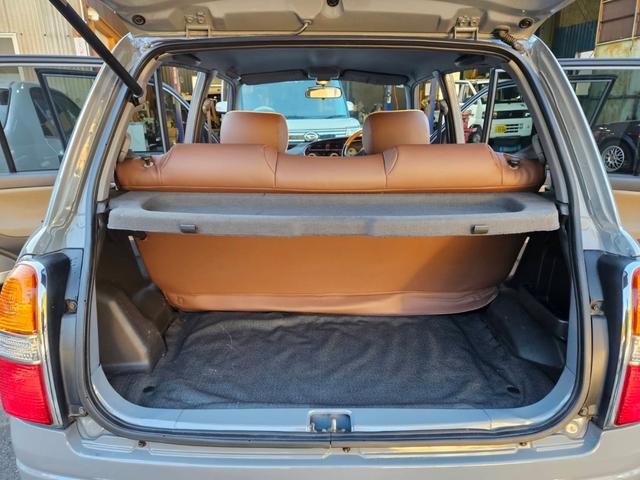 ミラジーノ ジーノターボ　色替グレー塗装済　ターボ　４ＷＤ　５速ミッション　タイミングベルト交換済　ブラウン革調シートカバー　ＣＤ　ＥＴＣ　ヘッドライトバイザー　ミニライトアルミ　フォグ　ウッドコンビハンドル　ウッド調パネル（29枚目）