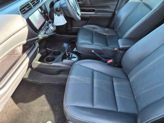 アクア Ｇブラックソフトレザーセレクション　ドライブレコーダー　ＴＶ　オートクルーズコントロール　衝突被害軽減システム　アルミホイール　スマートキー　ＣＶＴ　盗難防止システム　衝突安全ボディ　ＡＢＳ　ＥＳＣ　エアコン　パワーステアリング（31枚目）