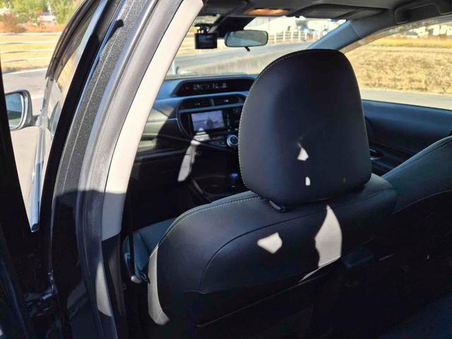 アクア Ｇブラックソフトレザーセレクション　ドライブレコーダー　ＴＶ　オートクルーズコントロール　衝突被害軽減システム　アルミホイール　スマートキー　ＣＶＴ　盗難防止システム　衝突安全ボディ　ＡＢＳ　ＥＳＣ　エアコン　パワーステアリング（34枚目）