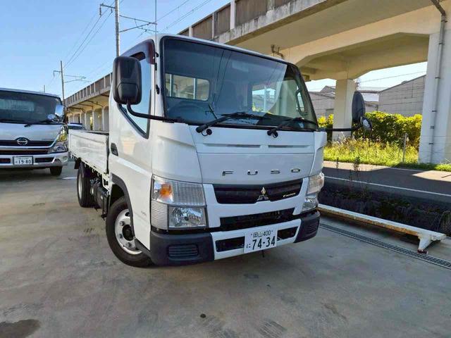 キャンター 5速MT 2t積み 後輪ダブル ETC イクリプスナビTV エアコン パワステ パワーウインドウ 運転席エアバッグ(3枚目)