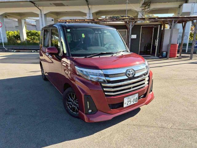 ルーミー カスタムG-T ドライブレコーダー TV 両側スライドドア クリアランスソナー オートクルーズコントロール 衝突被害軽減システム アルミホイール オートライト LEDヘッドランプ スマートキー シートヒーター(13枚目)