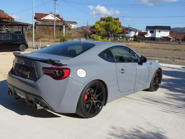 86 GTリミテッド Weds18インチアルミ BLTZ車高調 オートマ ブレンボディスク ボンネットダンパー 9インチSDナビ ドラレコ ETC(7枚目)