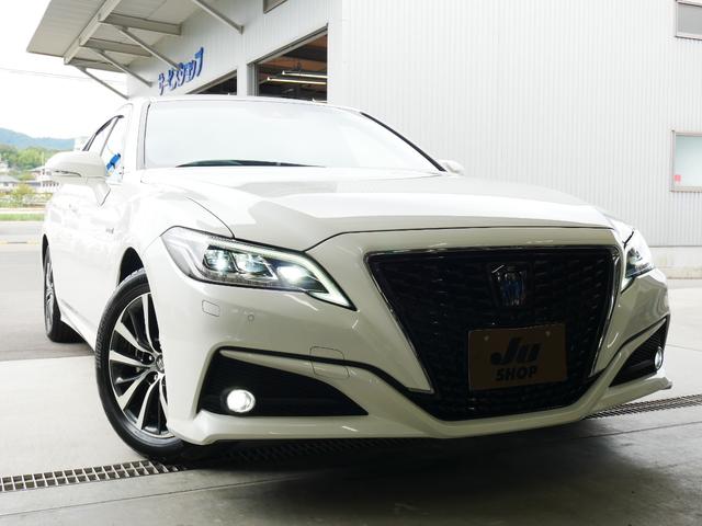 トヨタ クラウンハイブリッド G ワンオーナー車 前車追従型レーダー