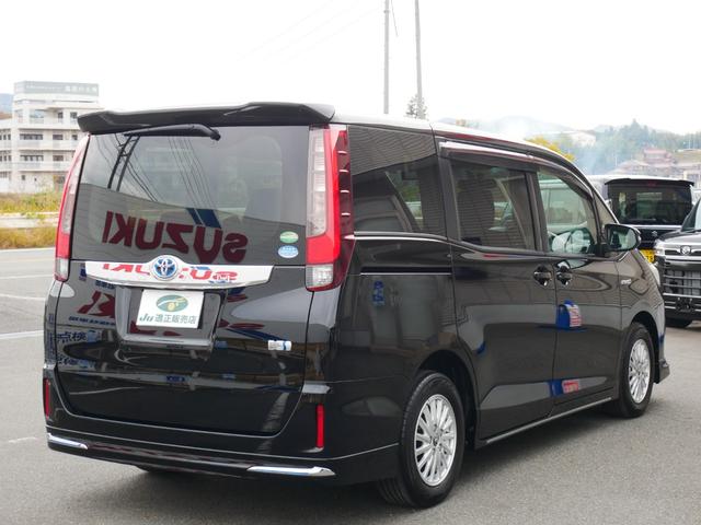 ノア ハイブリッドG 純正オプションエアロ 大画面ナビ トヨタ純正後席フリップダウンモニタ 両側パワースライド ステアリング連動バックカメラ 左右シートヒーター スマートキー2個付属 ビルトインETC クルーズコントロール(34枚目)