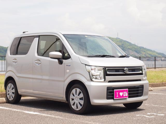 ハイブリッドFX フルタイム4WD ハイブリッドFX CVT シルキーシルバーメタリック チャイルドシート固定機構付きシートベルト UVカットガラス プライバシーガラス(6枚目)