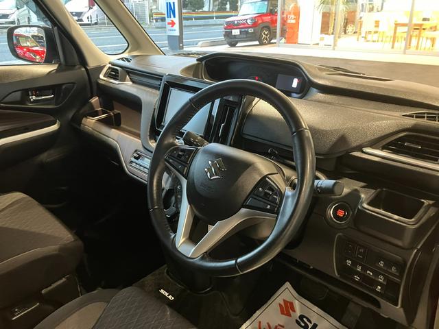 ソリオバンディット バンディット　ＨＹＢＲＩＤ　ＭＶ　純正８インチナビゲーション・全方位カメラ・純正ドラレコ前後・ＥＴＣ車載器・後席両側パワースライドドア・ＬＥＤランプ＆フォグランプ・スズキセーフティサポート・ルームクリーニング、タイヤ交換済み（4枚目）