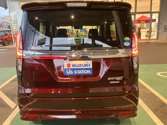 ソリオバンディット バンディット　ＨＹＢＲＩＤ　ＭＶ　純正８インチナビゲーション・全方位カメラ・純正ドラレコ前後・ＥＴＣ車載器・後席両側パワースライドドア・ＬＥＤランプ＆フォグランプ・スズキセーフティサポート・ルームクリーニング、タイヤ交換済み（14枚目）