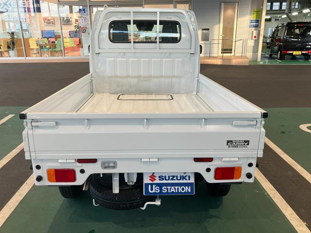 キャリイトラック ＫＣエアコン・パワステ　７型　４ＷＤ・４ＡＴ車・エアコン・パワステ・パワーウインドゥ・集中ドアロックキーレスエントリー・ＦＭ／ＡＭラジオ・衝突被害軽減ブレーキ（10枚目）