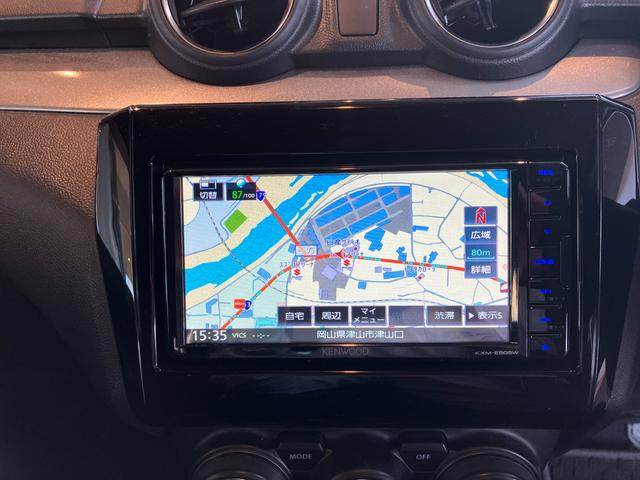 スイフト XGリミテッド ZC83S.ZD83S 純正ナビゲーション・ETC車載器・ドライブレコーダー前後・ プッシュスタート・ オートエアコン・ 衝突安全ボディ・ 盗難防止システム(5枚目)