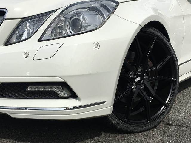 E350XOホイール20inch車高調キーレスゴー黒レザー(5枚目)