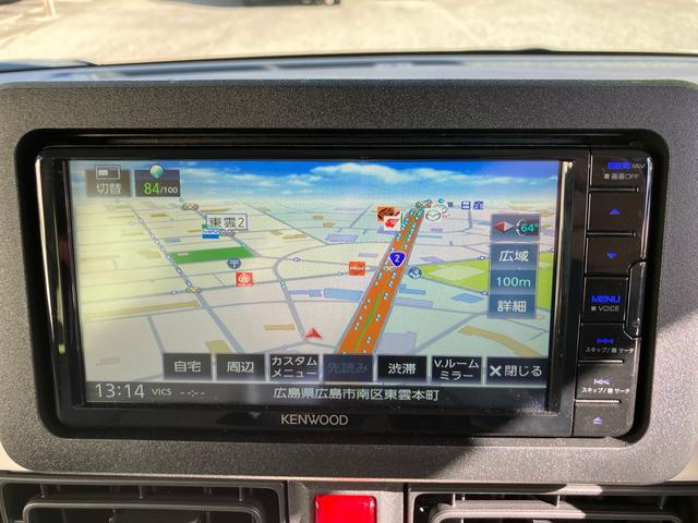 ムーヴキャンバス ストライプスG 衝突被害軽減システム 全方位カメラ クリアランスソナー 前後ドライブレコーダー 両側電動スライドドア TVナビ Bluetooth ETC シートヒーター スマートキー プッシュスタート(5枚目)